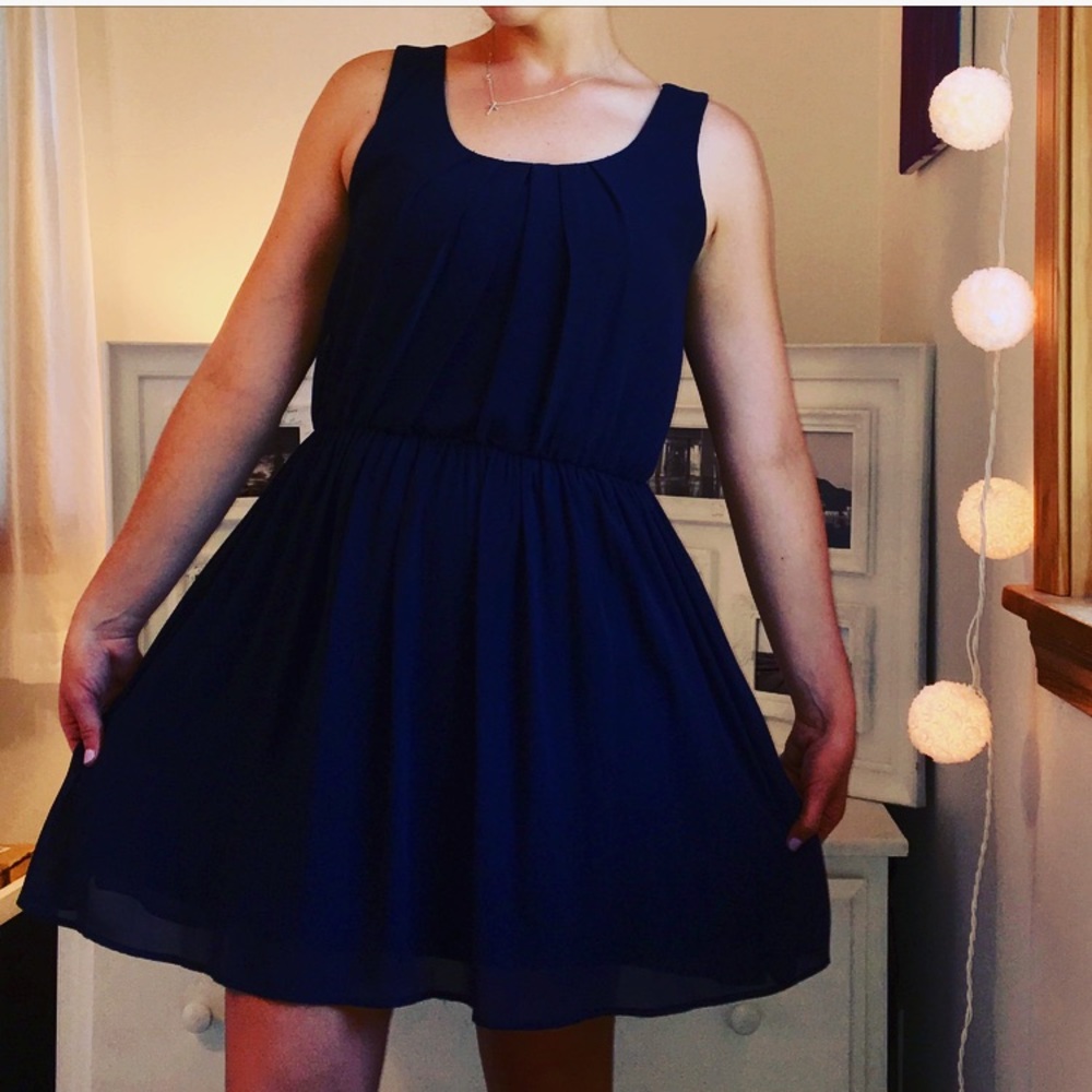 Navy BCX dress